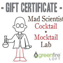 Gift Certificate: Mad Scientist Cocktail + Mocktail Lab