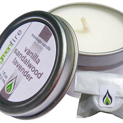 Lavender Sandalwood Vanilla Massage Candle, Travel Size (1 fl oz)